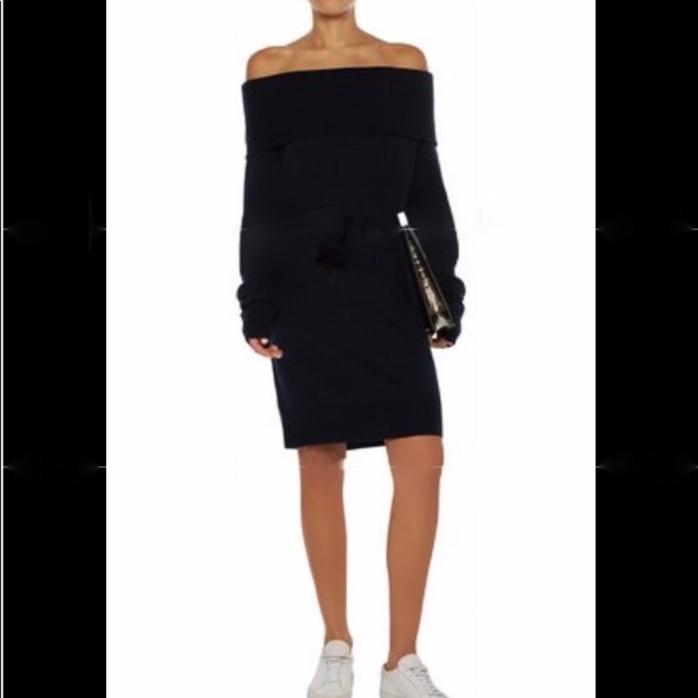 NWT T by Alexander Wang Off Shoulder Sweater Dress